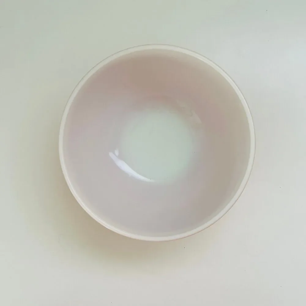 PYREX Rust Orange Autumn Harvest White Wheat Stalks 403 Mixing Bowl 2.5 L